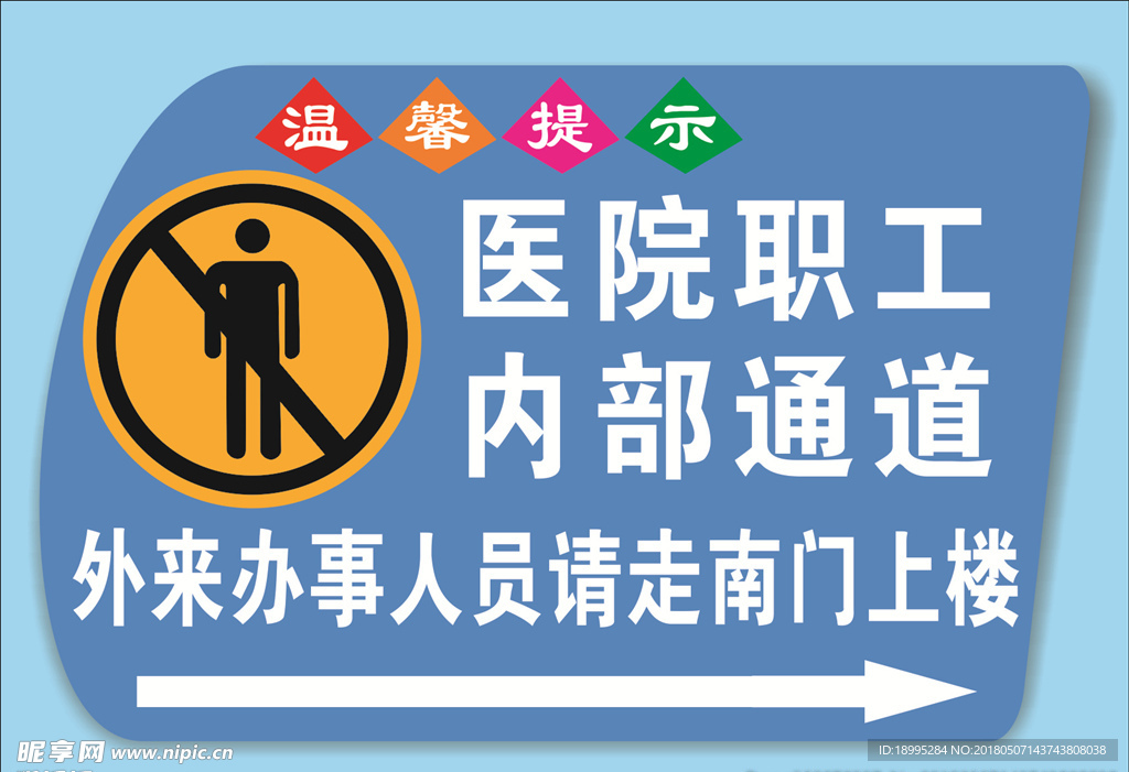 温馨提示牌
