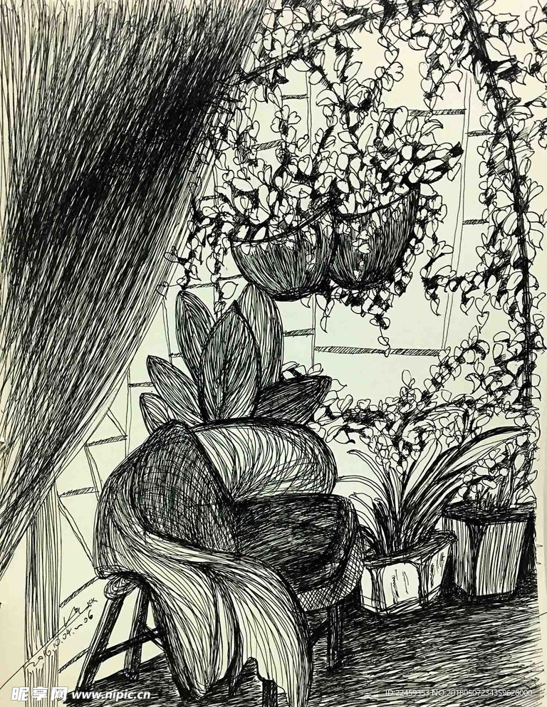 花绘插图