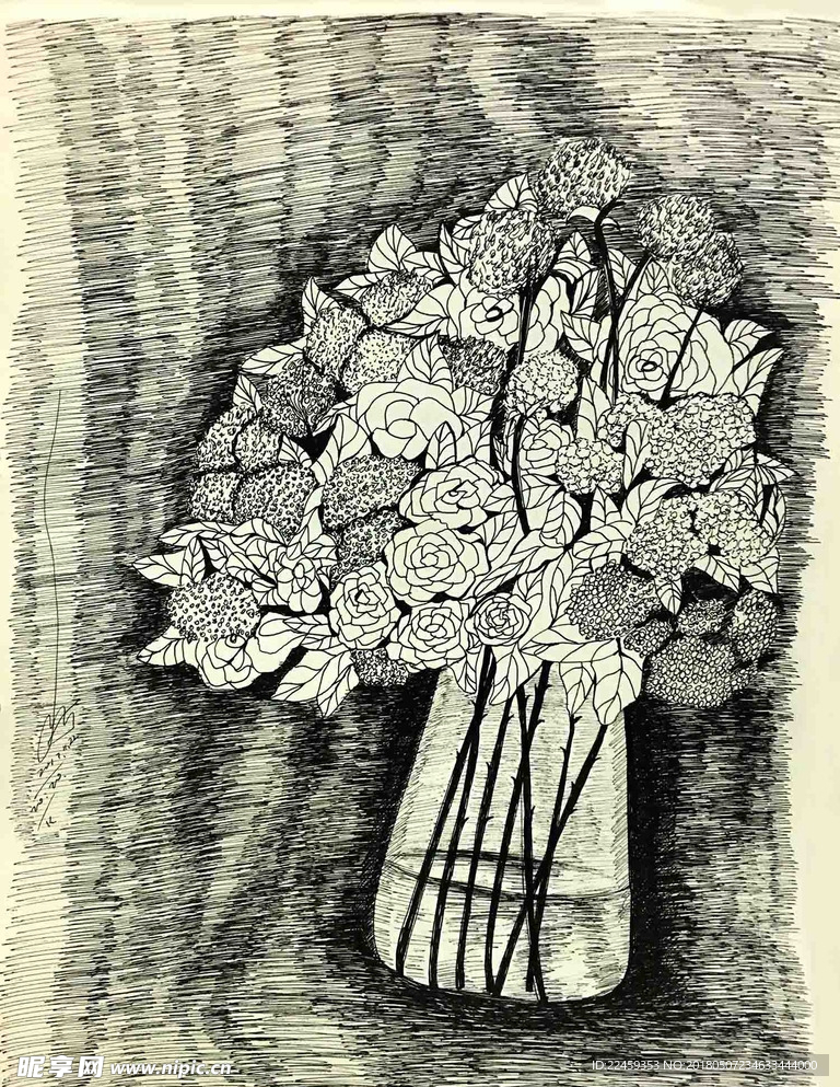 花绘插图