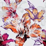 花卉无缝印花图案