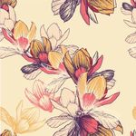 花卉无缝印花图案