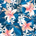 花卉无缝印花图案