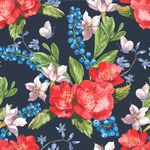 花卉无缝印花图案