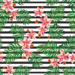 植物无缝印花图案