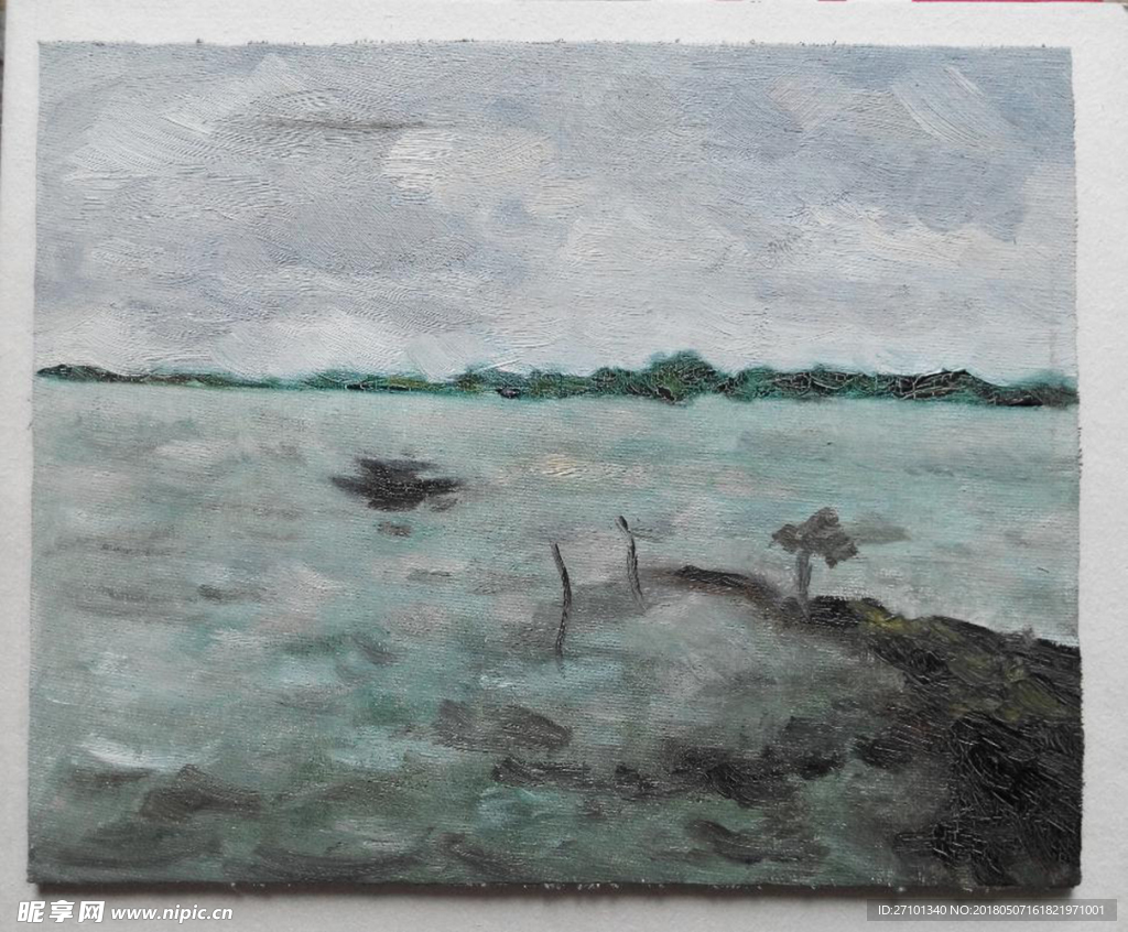 油画