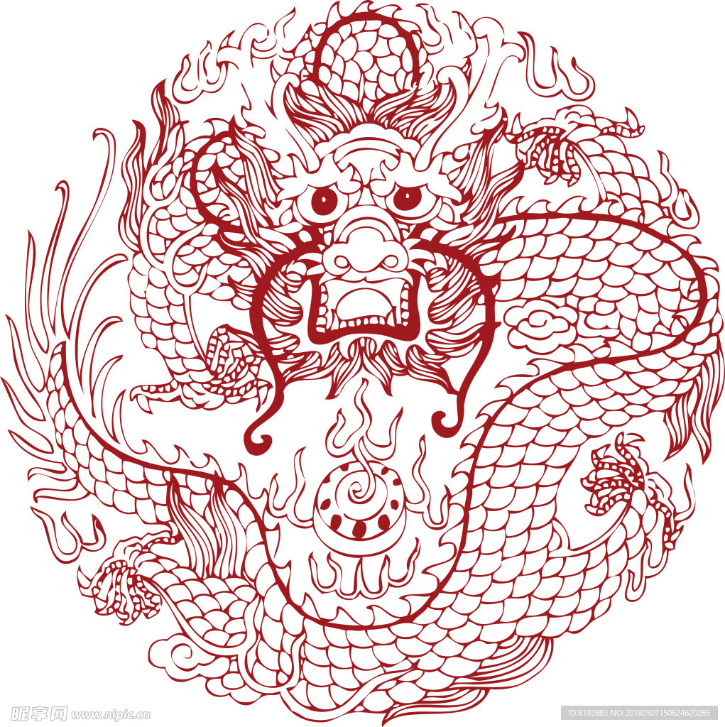 中国龙凤 中国龙 凤 凤凰 龙