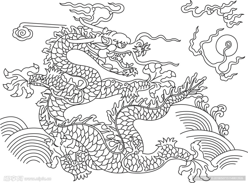 中国龙凤 中国龙 凤 凤凰 龙