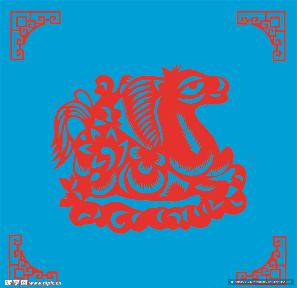 马剪纸