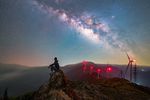 星空 夜景 星座 背景 桌面