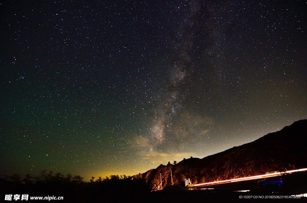 星空 夜景 星座 背景 桌面