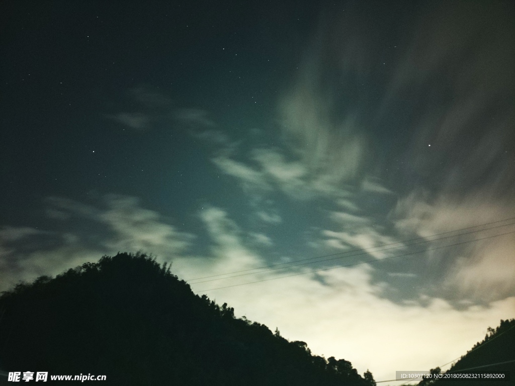 星空 夜景 星座 背景 桌面