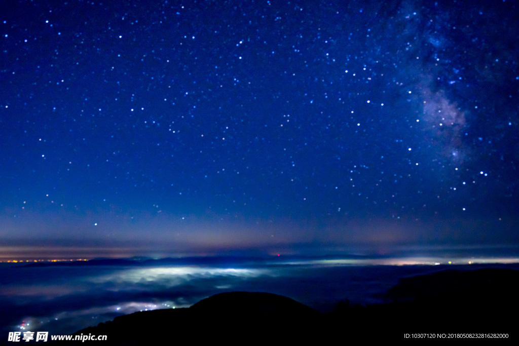 星空 夜景 星座 背景 桌面