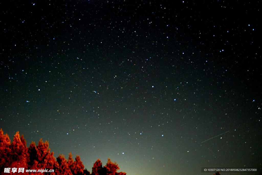 星空 夜景 星座 背景 桌面