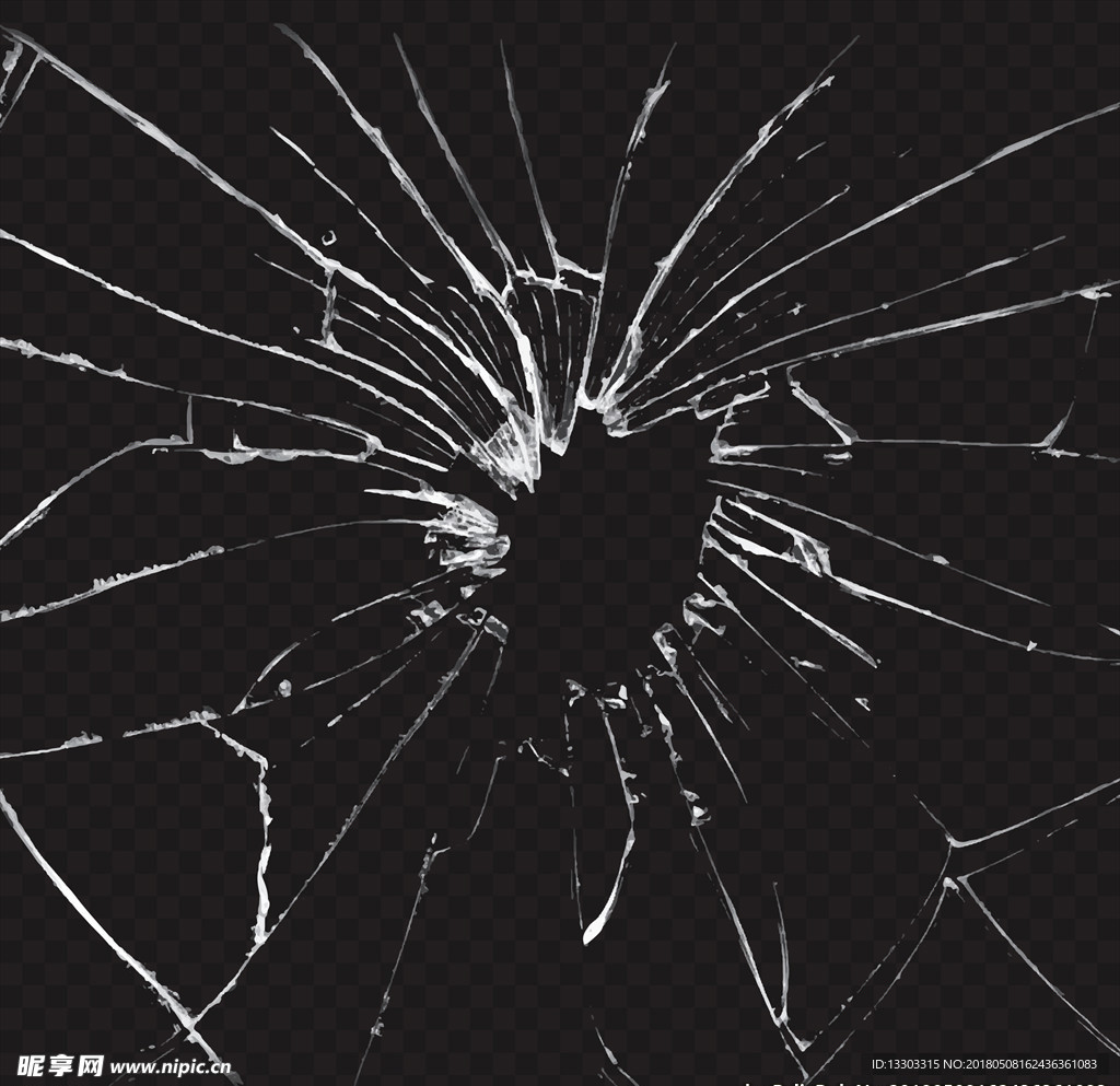 碎玻璃效果矢量