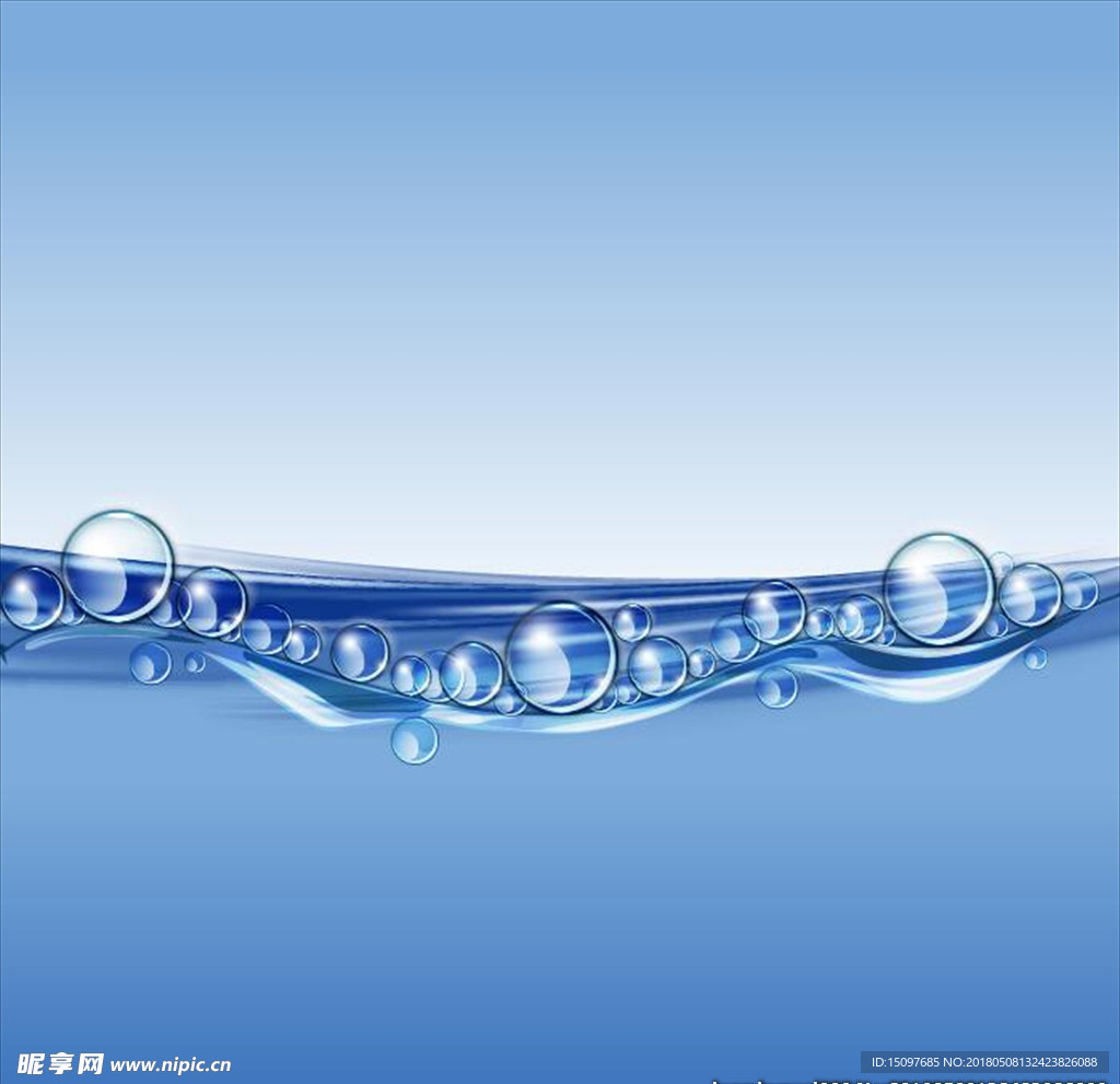 水珠背景