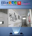 校园文化建设楼道效果图