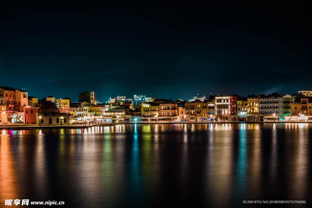 夜色下的城市美景