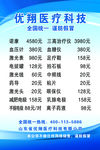 价目表