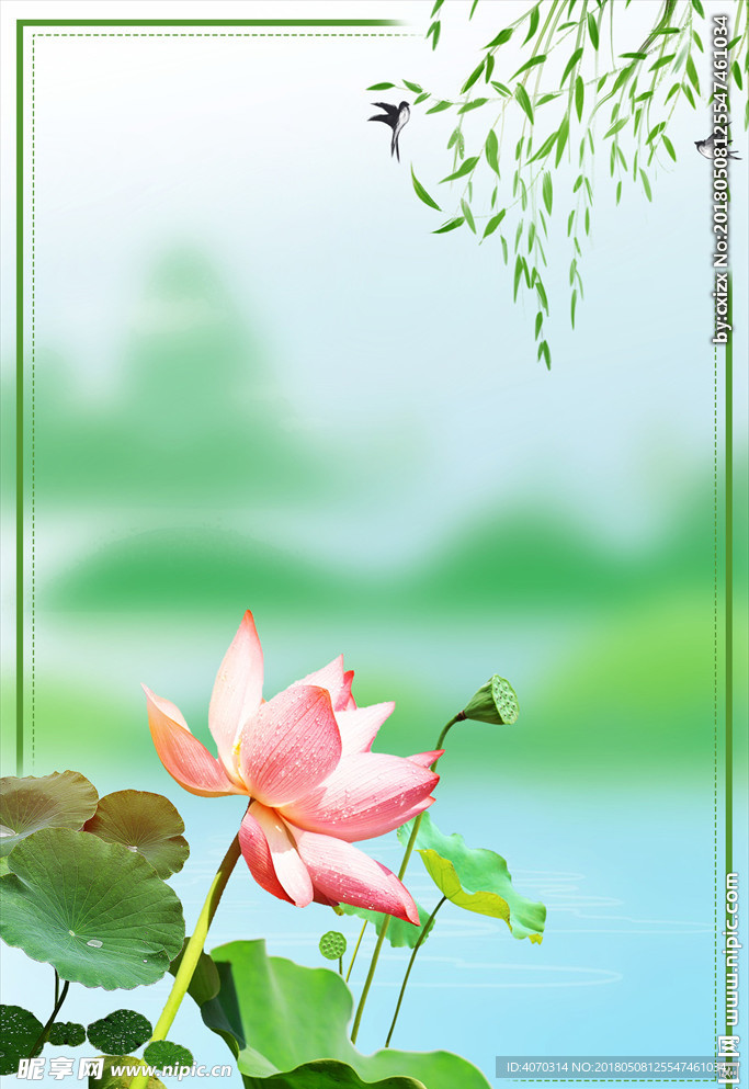 二十四节气立夏海报