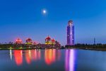 天下第一村夜景
