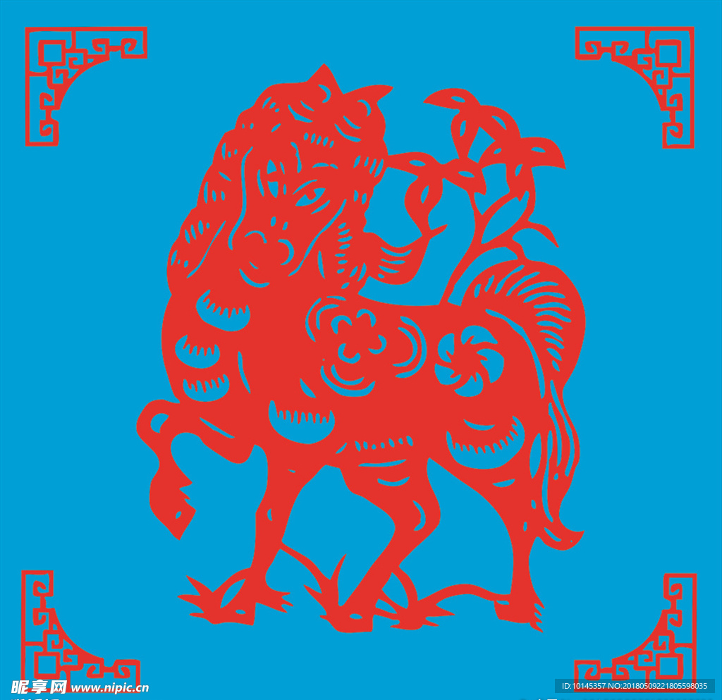 马剪纸