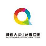 陕西大学生旅游联盟LOGO