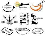 刀叉勺logo设计