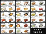 饭店卡台 菜谱