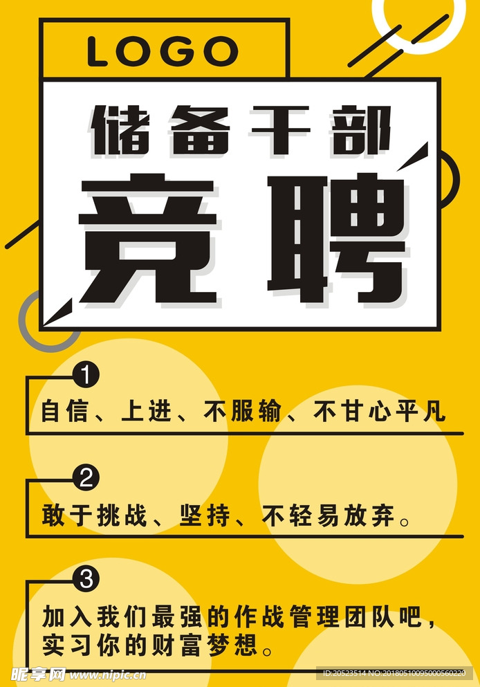 储备干部竞聘