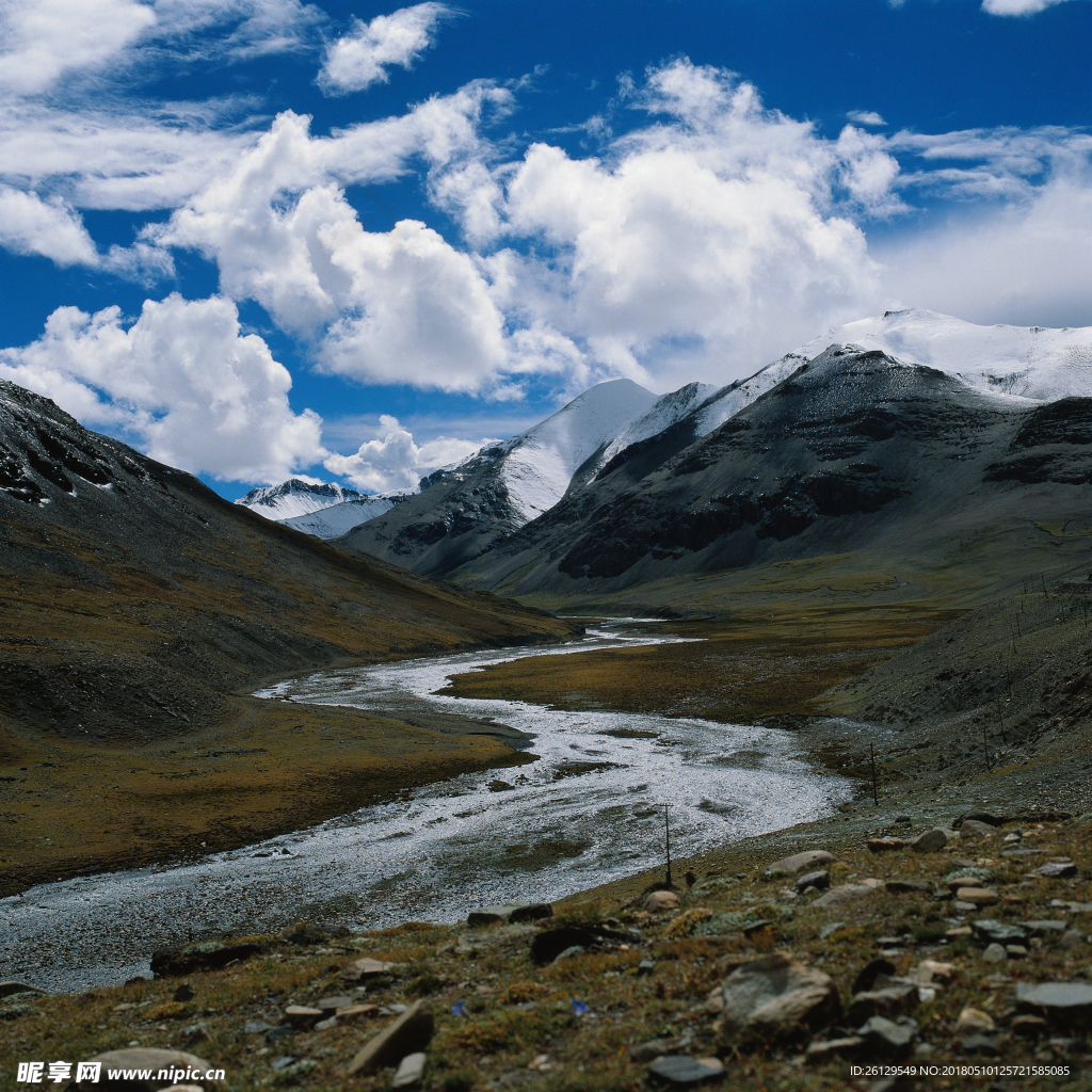 高山白云
