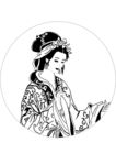 古风美人PNG