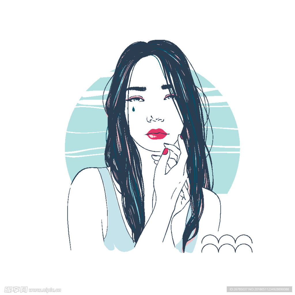 长发女孩