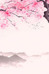 桃花背景