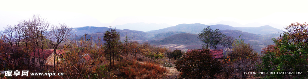 沂蒙山全景