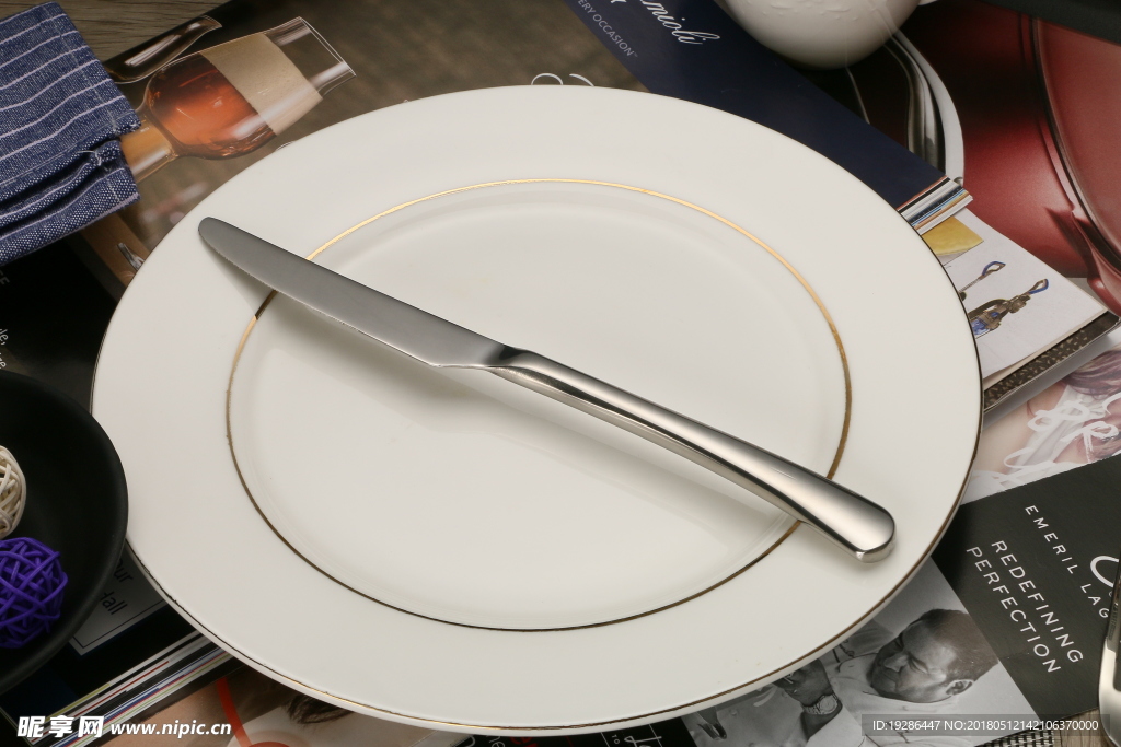 厨房餐具 不锈钢 刀叉勺 高清