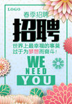 春季招聘 招聘海报 人才招聘