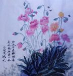 国画虞美人