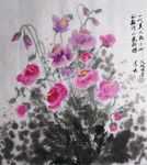 国画虞美人