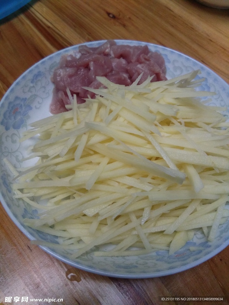 肉丝土豆丝