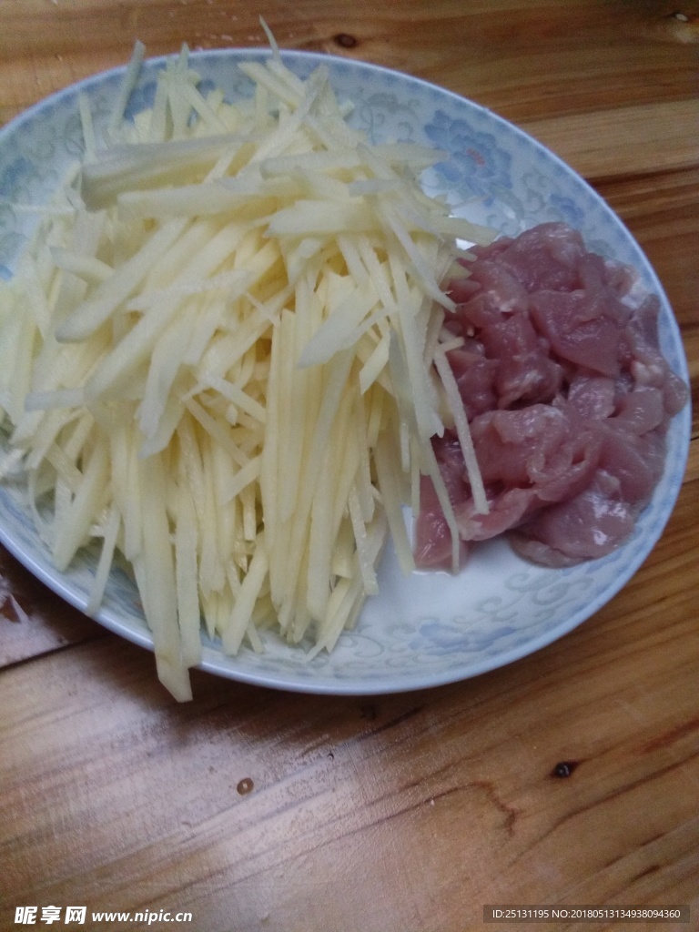 肉丝土豆丝