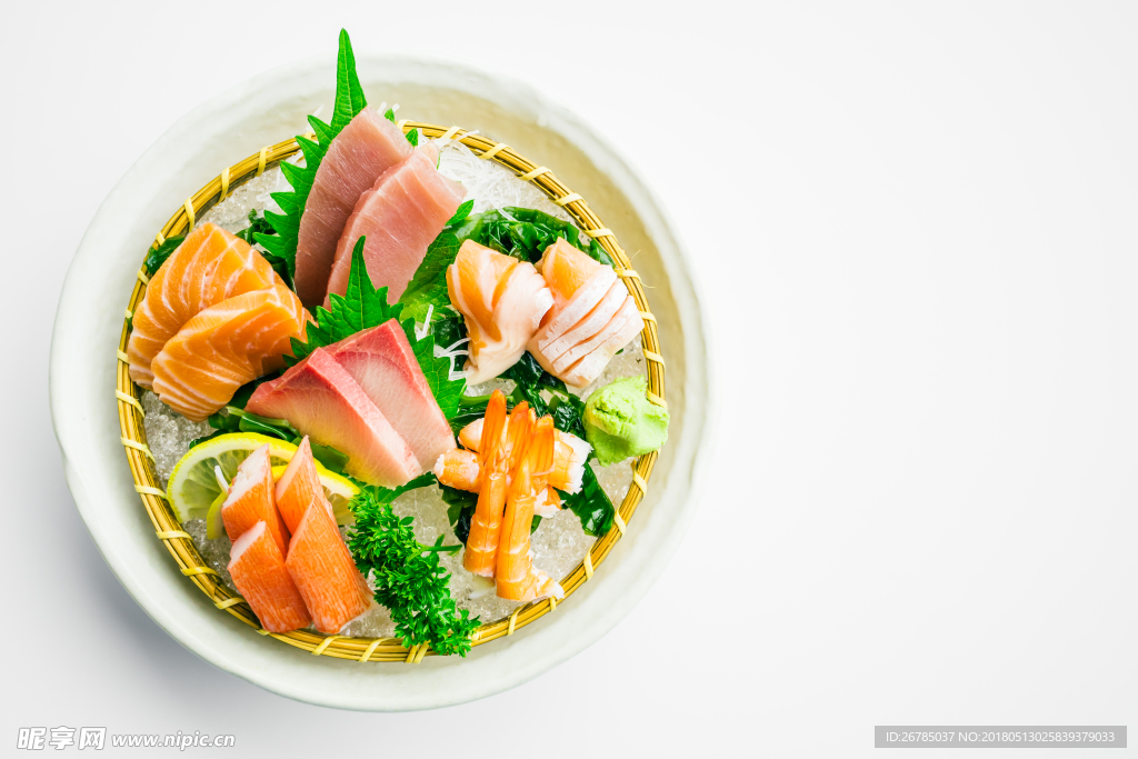 生鱼片料理