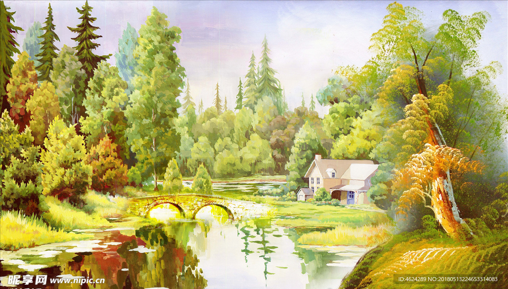 风景油画