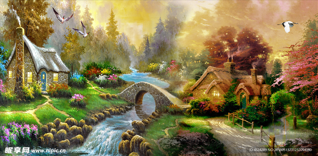 风景油画