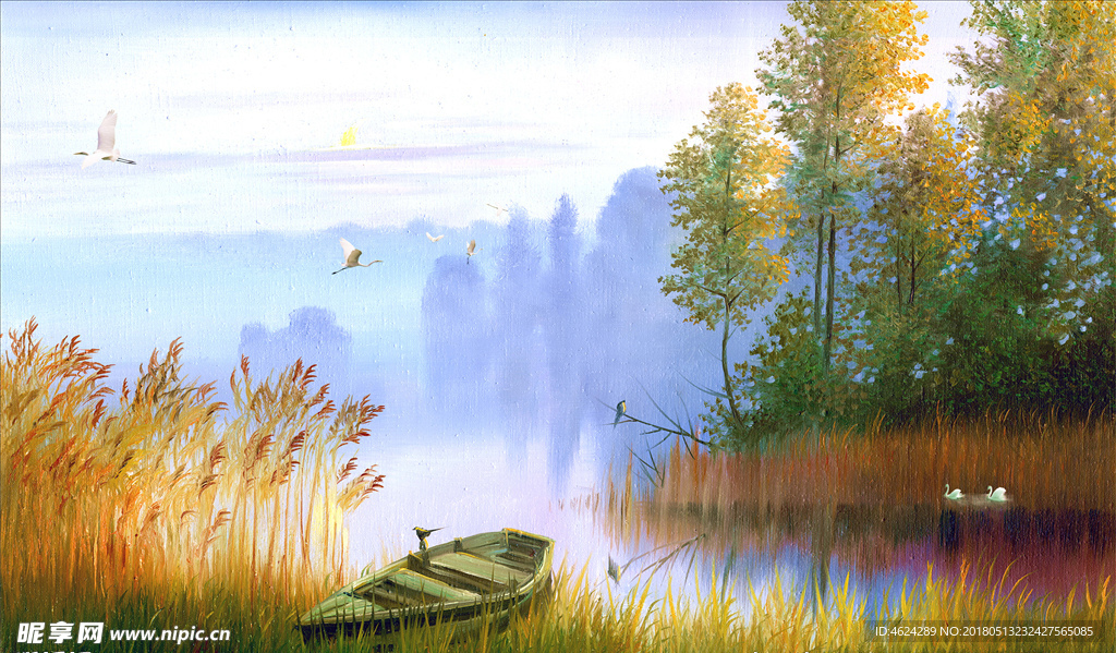 风景油画