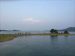 湖北松滋洈水百岛画廊南山观岛