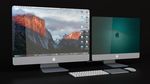 苹果iMac台式电脑3D模型
