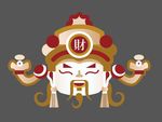 财神 猴年 恭喜发财