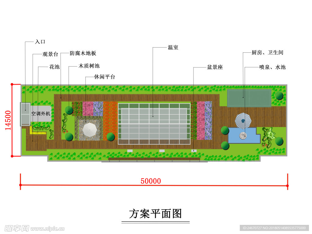 绿化平面图