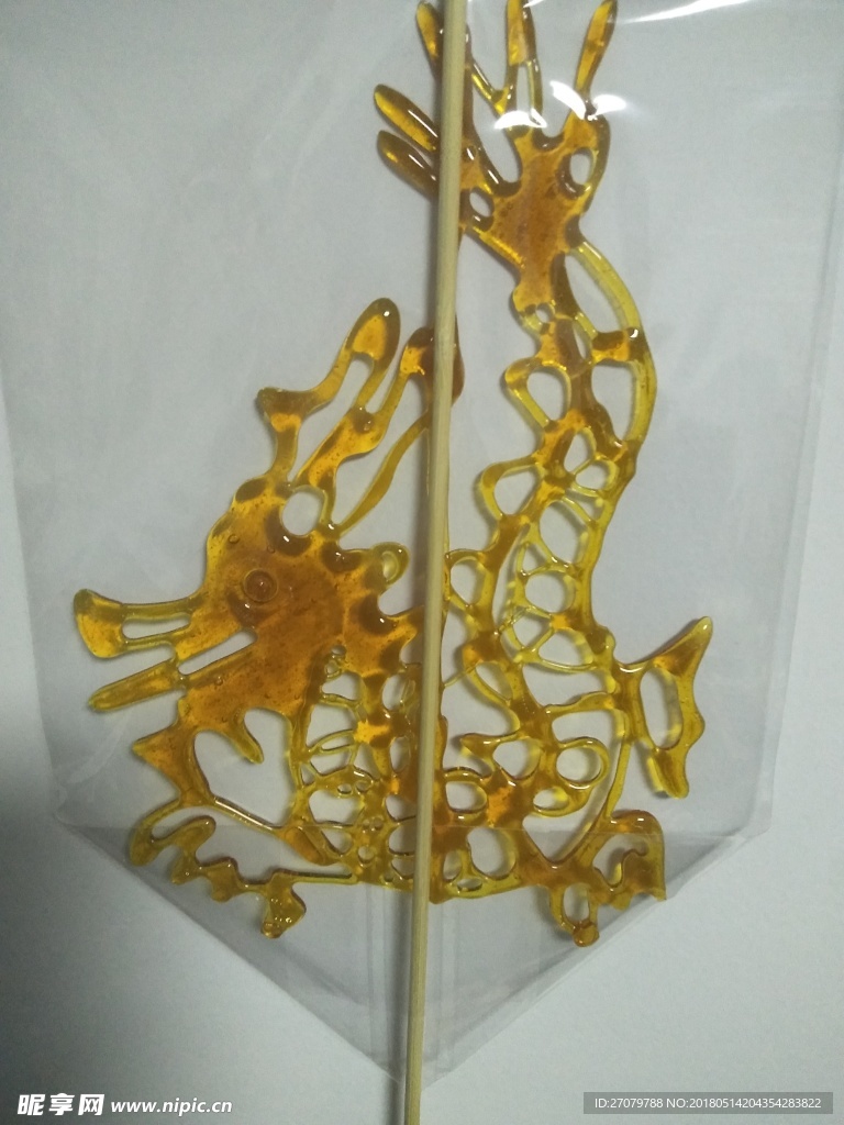 龙糖画