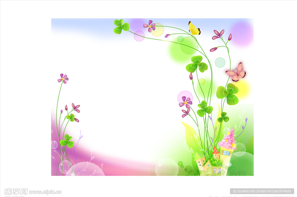 矢量花纹